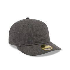New Era Cap Herringbone Black Retro Crown 59FIFTY Fitted Hat