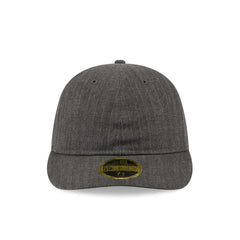 New Era Cap Herringbone Black Retro Crown 59FIFTY Fitted Hat