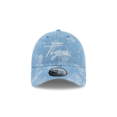 Detroit Tigers Blue Leaves Casual Classic Adjustable Hat