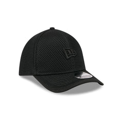 New Era Cap Black Mesh 39THIRTY M-Crown Stretch Fit Hat