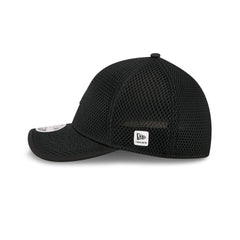 New Era Cap Black Mesh 39THIRTY M-Crown Stretch Fit Hat