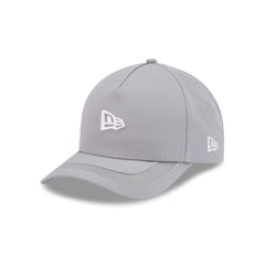 New Era Cap Gray Stitch Visor 9FORTY M-Crown A-Frame Snapback Hat