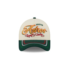 Houston Astros Cinco de Mayo Chrome White 9FORTY A-Frame Snapback Hat