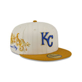 Kansas City Royals Chrome Herringbone 59FIFTY Fitted Hat