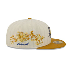 Orlando Magic Chrome Herringbone 59FIFTY Fitted Hat