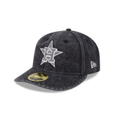 Houston Astros Black Denim Low Profile 59FIFTY Fitted Hat