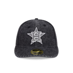 Houston Astros Black Denim Low Profile 59FIFTY Fitted Hat
