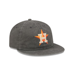 Houston Astros Visor Stitch Retro Crown 59FIFTY Fitted Hat
