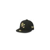Kansas City Royals Gold Logo Mini 59FIFTY Fitted Hat