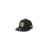 Minnesota Twins Gold Logo Mini 59FIFTY Fitted Hat