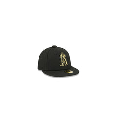 Los Angeles Angels Gold Logo Mini 59FIFTY Fitted Hat