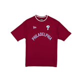 Philadelphia Phillies Premium Cardinal Ribbed T-Shirt