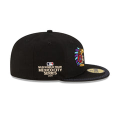 MLB 2026 MLB World Tour Mexico City Series Arizona Diamondbacks vs. San Diego Padres Black 59FIFTY Fitted Hat