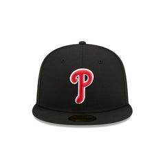 Philadelphia Phillies Black Basic 59FIFTY Fitted Hat