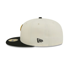 Pittsburgh Pirates Chrome White Basic 59FIFTY Fitted Hat