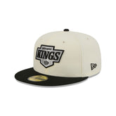 Los Angeles Kings Chrome White Basic 59FIFTY Fitted Hat