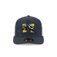 Michigan Wolverines Herringbone Team Colors 19TWENTY Trucker Hat