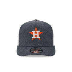 Houston Astros Herringbone Team Colors 19TWENTY Trucker Hat