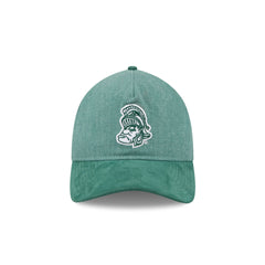 Michigan State Spartans Herringbone Team Colors 9TWENTY A-Frame Adjustable Hat