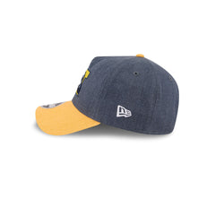 Michigan Wolverines Herringbone Team Colors 9FORTY A-Frame Adjustable Hat