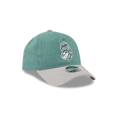Michigan State Spartans Herringbone Team Colors 9FORTY A-Frame Adjustable Hat