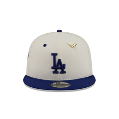 Paper Planes x Los Angeles Dodgers Chrome White 9FIFTY Snapback Hat