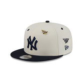 Paper Planes x New York Yankees Chrome White 9FIFTY Snapback Hat