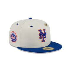 Paper Planes x New York Mets Chrome White 59FIFTY Fitted Hat