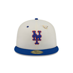 Paper Planes x New York Mets Chrome White 59FIFTY Fitted Hat