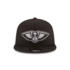 New Orleans Pelicans Basic Black 9FIFTY Snapback Hat