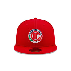 Deportivo Toluca FC Red 59FIFTY Fitted Hat