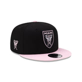 Inter Miami Basic Crest 9FIFTY Snapback Hat