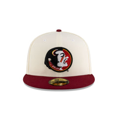 Florida State Seminoles College Vault Chrome Cardinal 59FIFTY Fitted