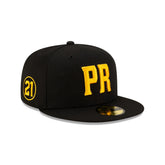 Puerto Rico Black Alt 59FIFTY Fitted Hat