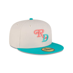 Dominican Republic Chrome Teal 59FIFTY Fitted Hat