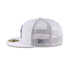 Georgetown Hoyas White 59FIFTY Fitted Trucker Hat