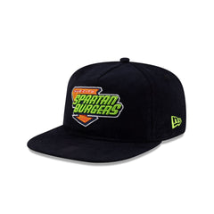 Hub City Spartanburgers Navy Corduroy Golfer Hat