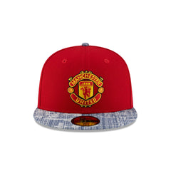 Manchester United FC Red Denim 59FIFTY Fitted Hat