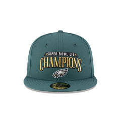 Philadelphia Eagles Super Bowl LIX Champions 9FIFTY Snapback Hat