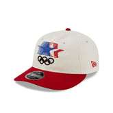 Olympic Heritage Los Angeles 1984 Olympic Games Stars Chrome White Red Retro Crown 9FIFTY Snapback Hat