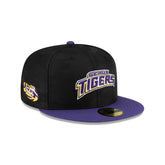 LSU Tigers Black Camo 59FIFTY Fitted Hat