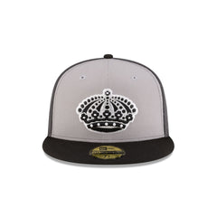 Los Angeles Kings Alt Graphite 59FIFTY Fitted Hat