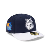 Just Caps College Champions Sidepatch Connecticut Huskies 59FIFTY Fitted Hat