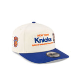 New York Knicks 1964-1992 Hardwood Classics Sign Stack Chrome White 19TWENTY Adjustable Hat
