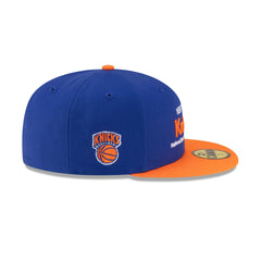 New York Knicks 1964-1992 Hardwood Classics Sign Stack 59FIFTY Fitted Hat