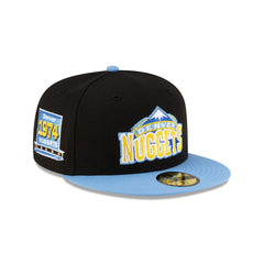 Denver Nuggets 2008-2018 Hardwood Classics Black 59FIFTY Fitted Hat