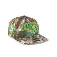 Minnesota North Stars Arch Script Realtree 19TWENTY Snapback Hat