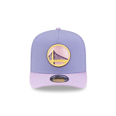 Golden State Warriors Lavender 9FIFTY A-Frame Snapback Hat
