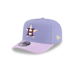 Houston Astros Lavender 9FIFTY A-Frame Snapback Hat