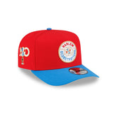 Harlem Globetrotters 100th Anniversary Red 9FIFTY A-Frame Snapback Hat